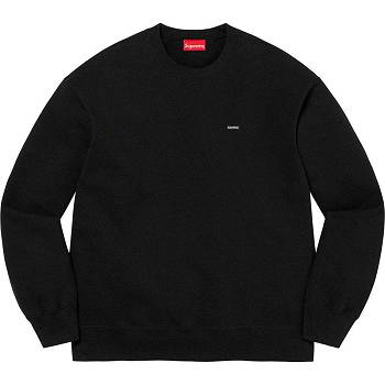 Supreme Small Box Crewneck Sweatshirts Zwart | BE305UT