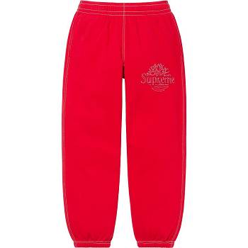 Supreme Timberland® Sweatpant Broek Rood | BE182FM