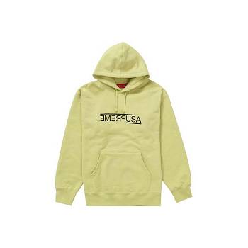 Supreme USA Met Capuchon Sweatshirts Geel | BE336SO