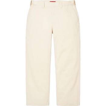 Supreme Werk Pant Broek Wit | BE169QZ