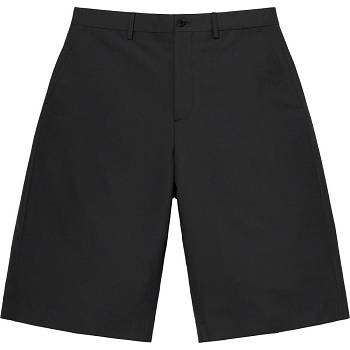 Supreme Wol Trouser Korte broek Zwart | BE237JJ